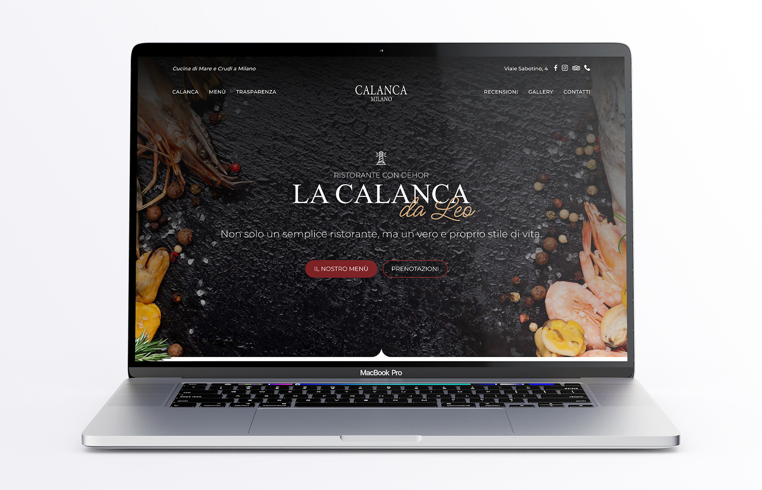 ONNIS Web & Marketing Agency di Patrizia Onnis / Ristorante La Calanca