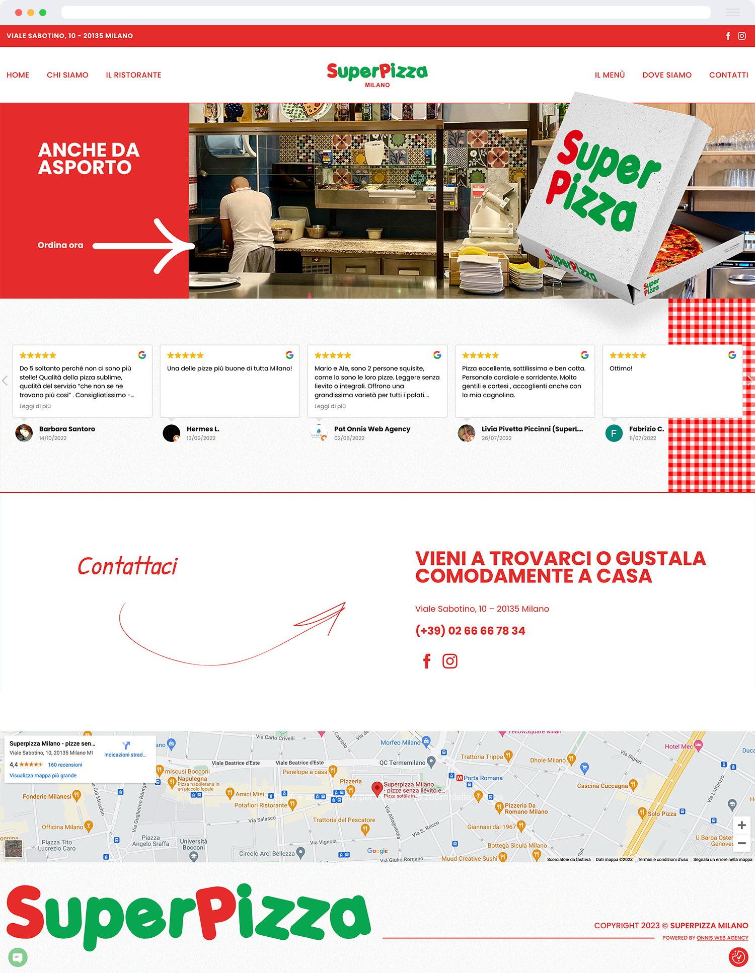 ONNIS Web & Marketing Agency di Patrizia Onnis / SuperPizza Milano